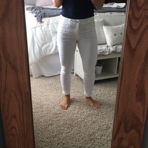 Express white jeans